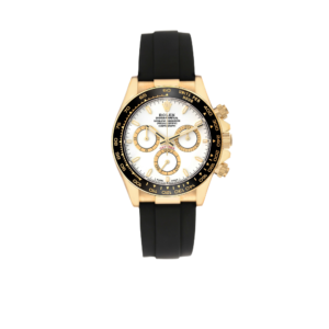 Rolex Cosmograph Daytona 40mm Yellow Gold White Dial Mens Watch 126518