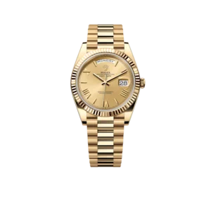 Rolex Day-Date 40mm Yellow Gold Champagne Roman Dial m228238-0006