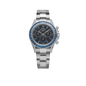 Rolex Daytona 40mm 126599TSA White Gold Silver Sheen Obsidian Dial Sapphire Bezel